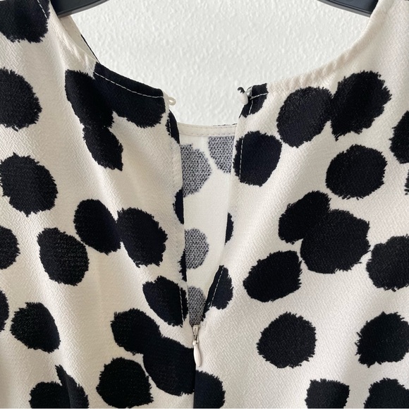 Who What Wear Polka Dot Maxi Dress - Picture 3 of 4